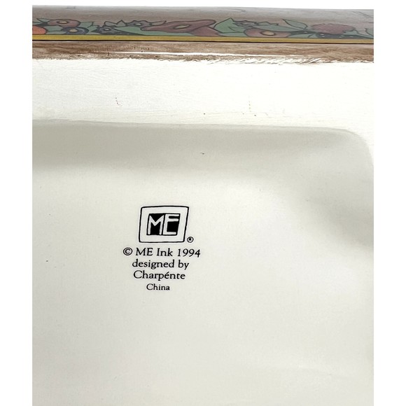 ME Ink 1994 Mary Englebreit “Make A Wish" By Charpente Vintage Ceramic Bookends - Picture 8 of 8